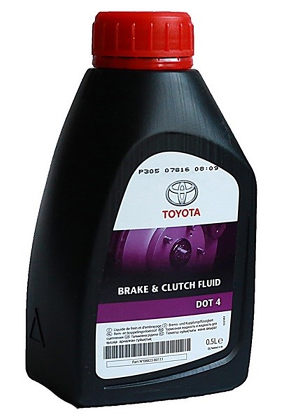 0882380111 Жидкость тормозная DOT4 Brake Fluid (0.5л)